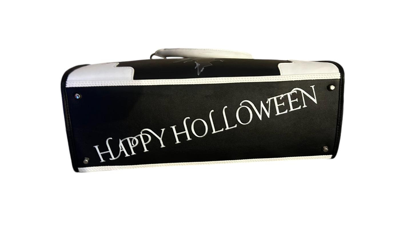 Black and White Skull Halloween Bag